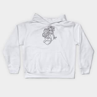 July Sketch Kids Hoodie